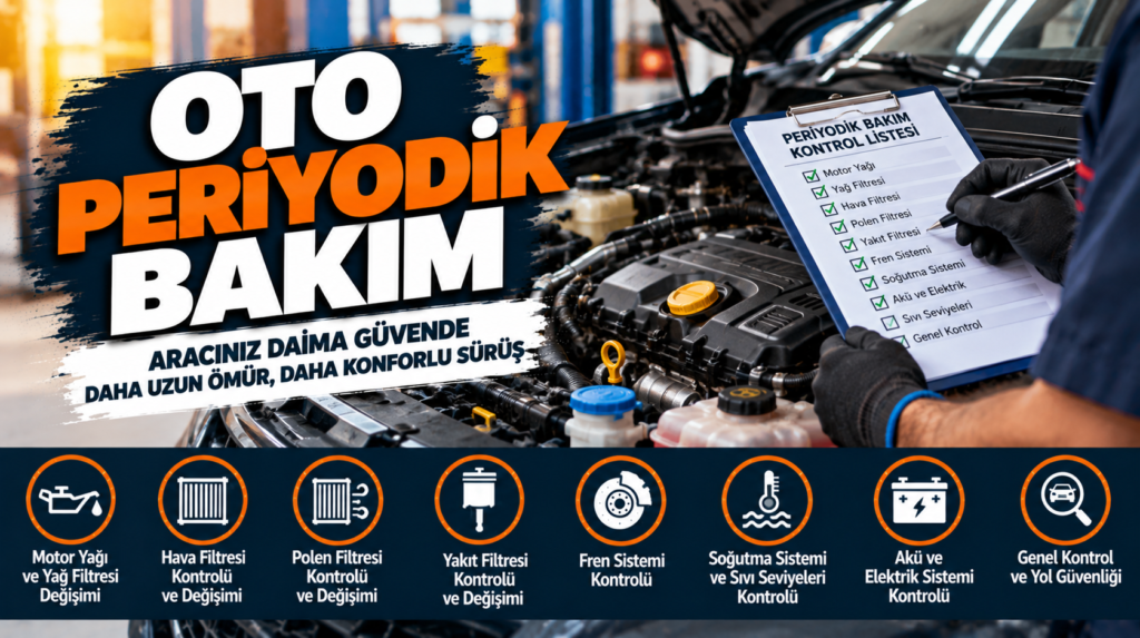 Oto periyodik bakım ve araç kontrolü